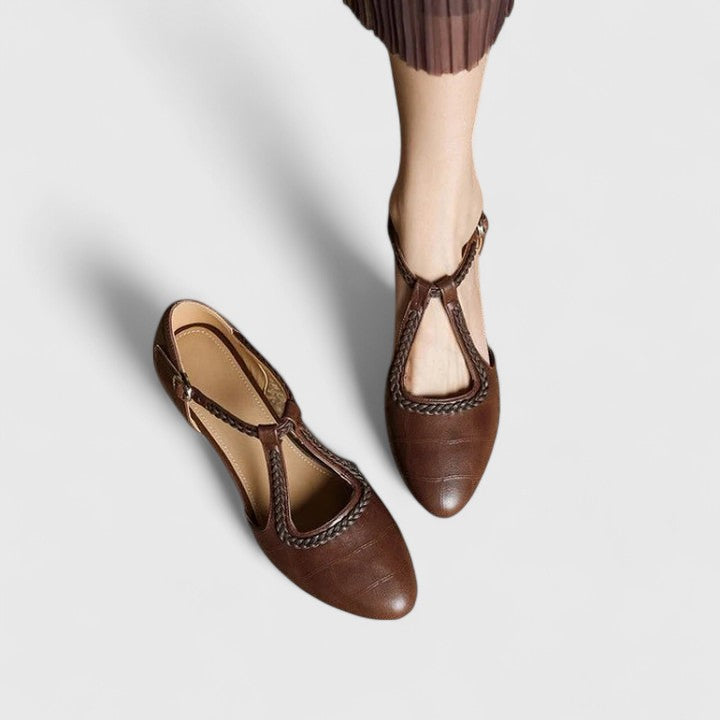 Delphine | Elegant Flat Sandals Image