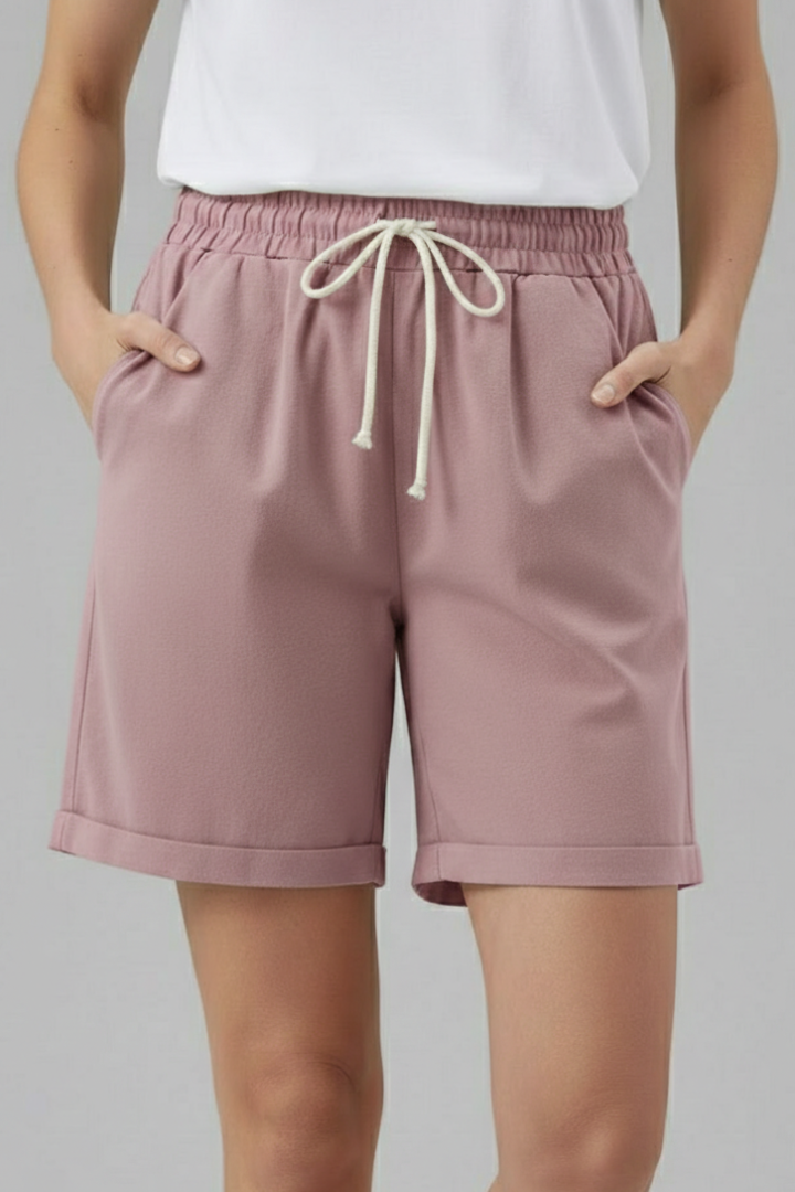 Faith | Women’s Shorts with Drawstring Waist and Pockets Image