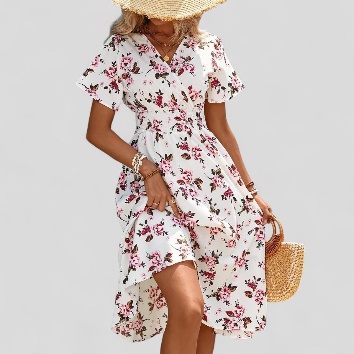 Gretalise | Comfortable Summer Midi Dress