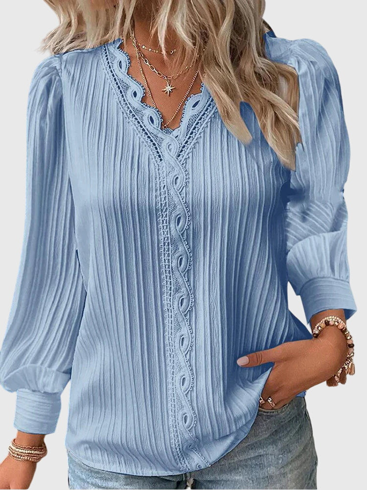 Andrea | Elegant Pullover Blouse Image