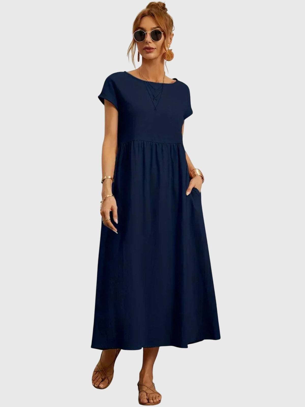 Giselle - Casual Pocket Dress