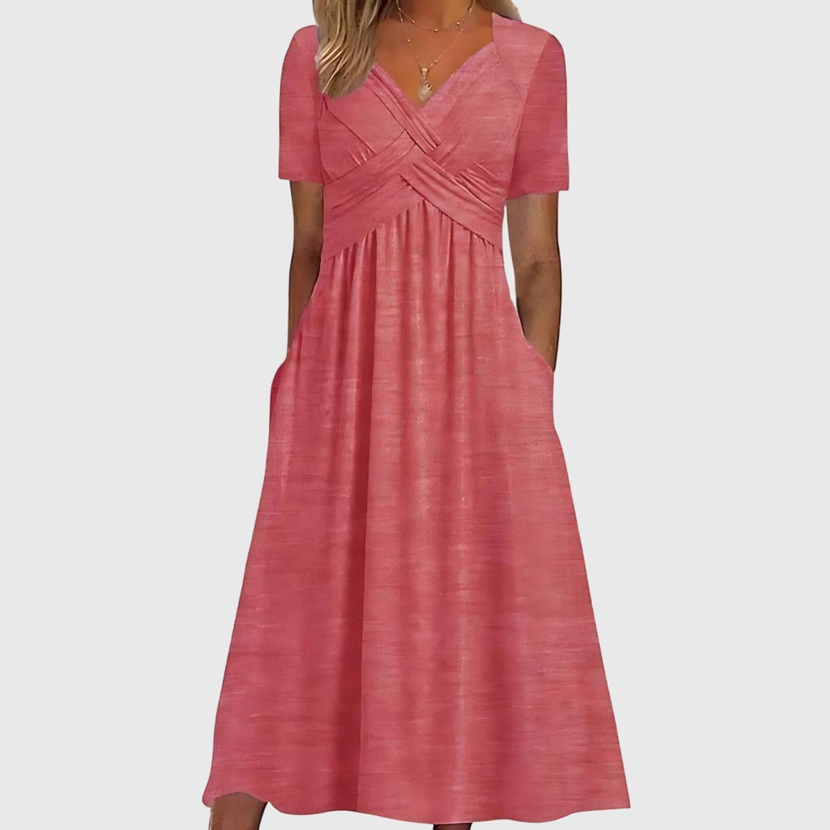 Viola | Midi Dress with Tummy Control Image