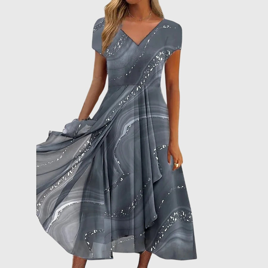 Aubrielle | Flowing Midi Dress Image