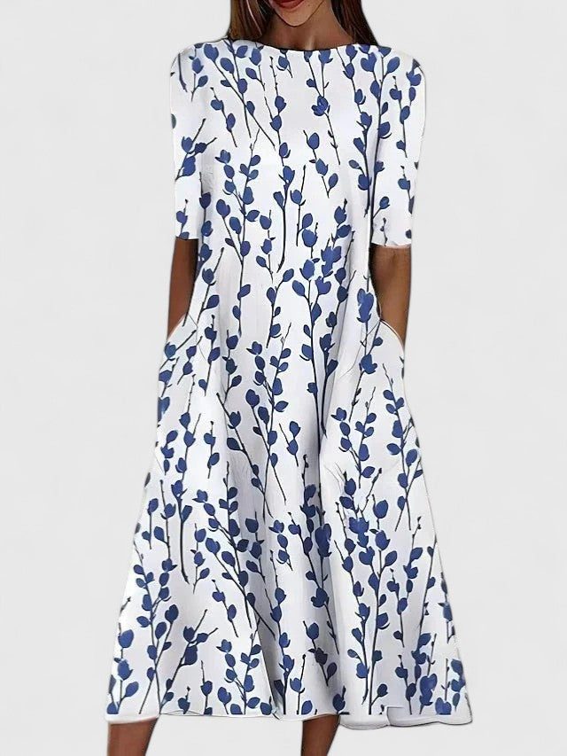 Karelieth | Sophisticated Midi Dress Image