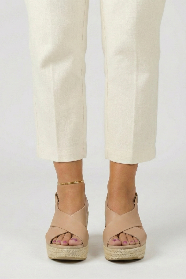 Michelle | Women’s Wedge Crossover Slingback Sandals Image