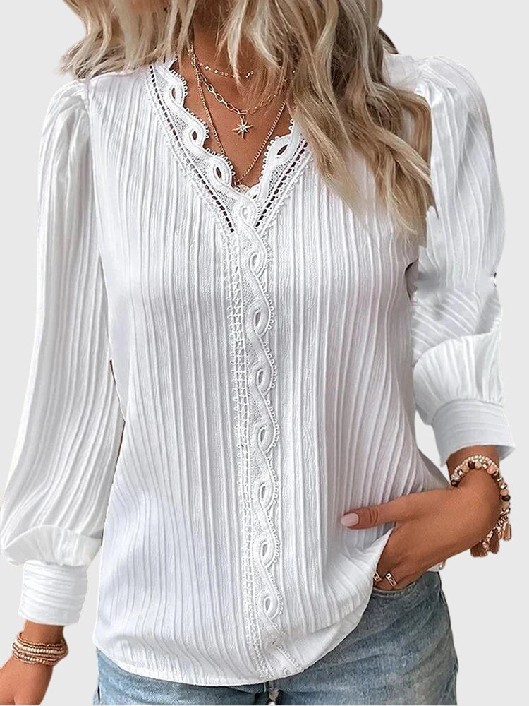 Andrea | Elegant Pullover Blouse Image