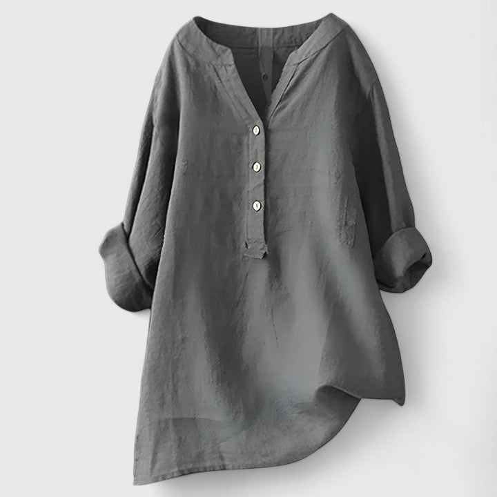 Larienne | Elegant Button-Front Shirt Image