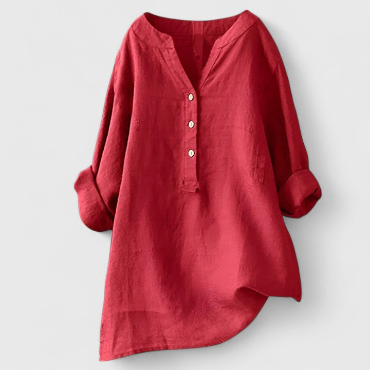 Larienne | Elegant Button-Front Shirt Image