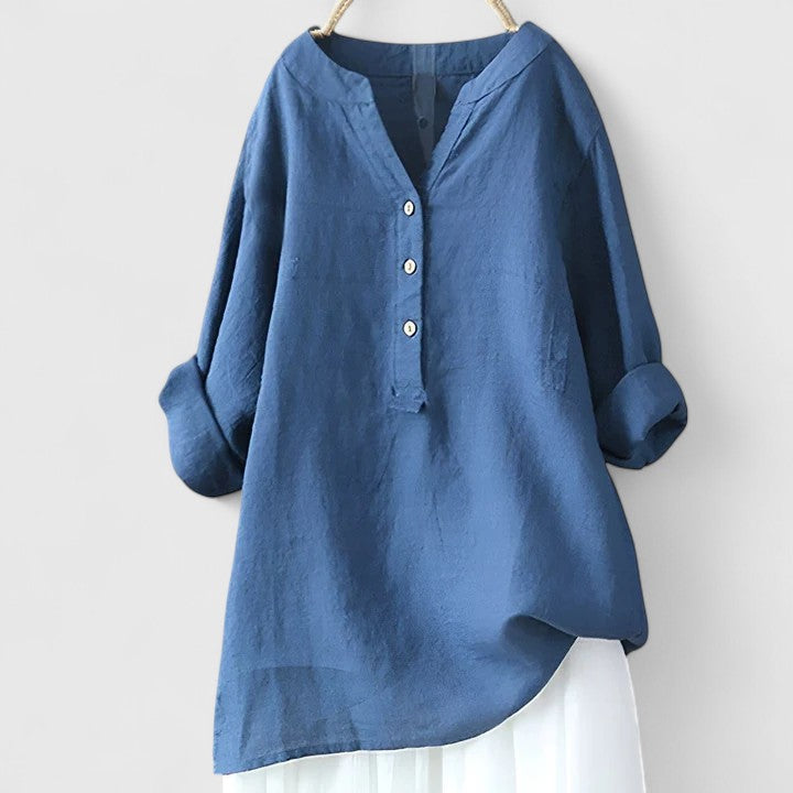 Larienne | Elegant Button-Front Shirt Image