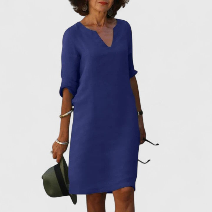 Taylor | Comfortable V-Neck Dress
