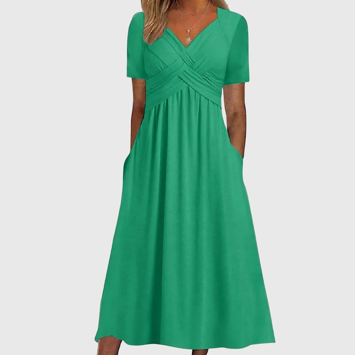Viola | Midi Dress with Tummy Control Image