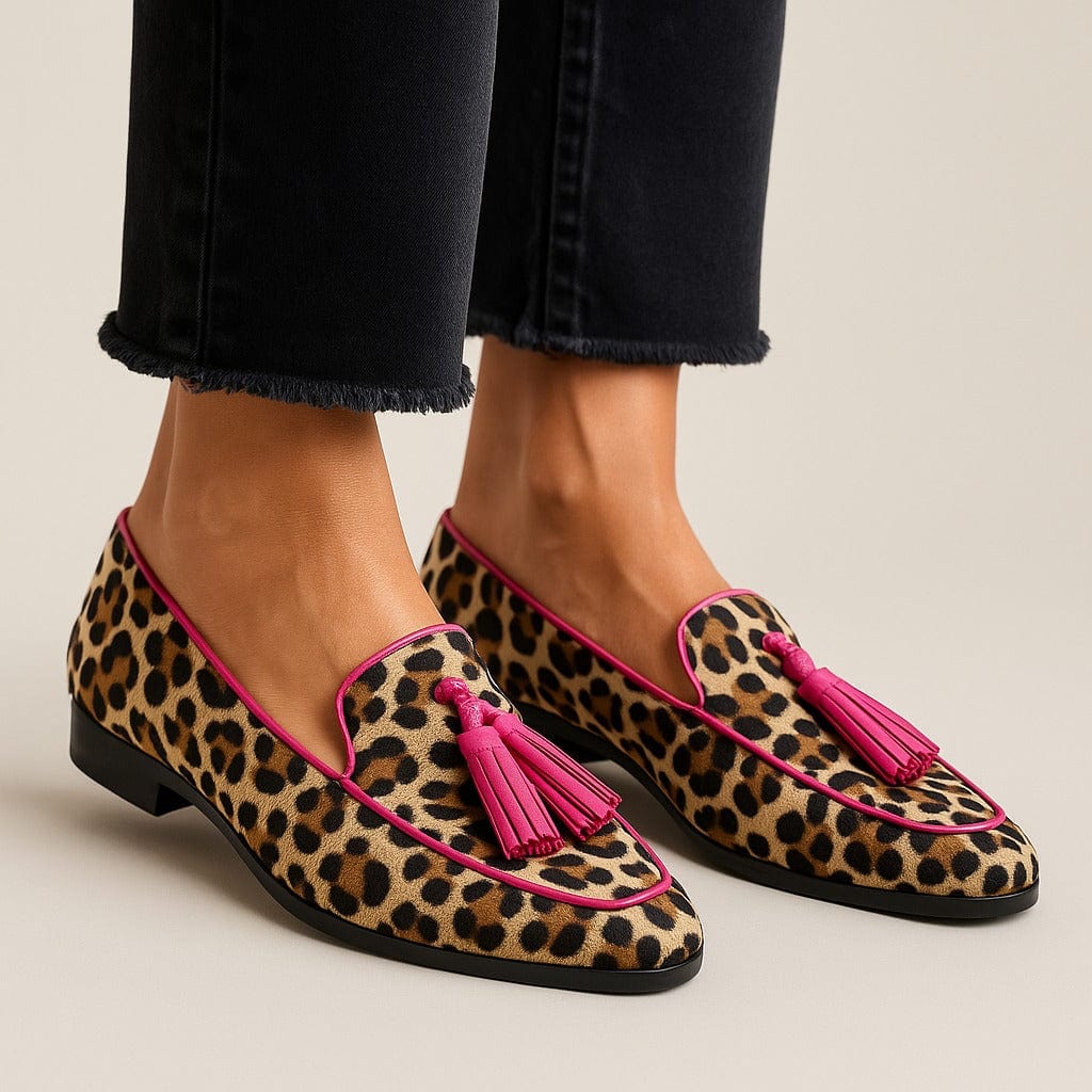 Liora | Fringe Detail Slippers Image