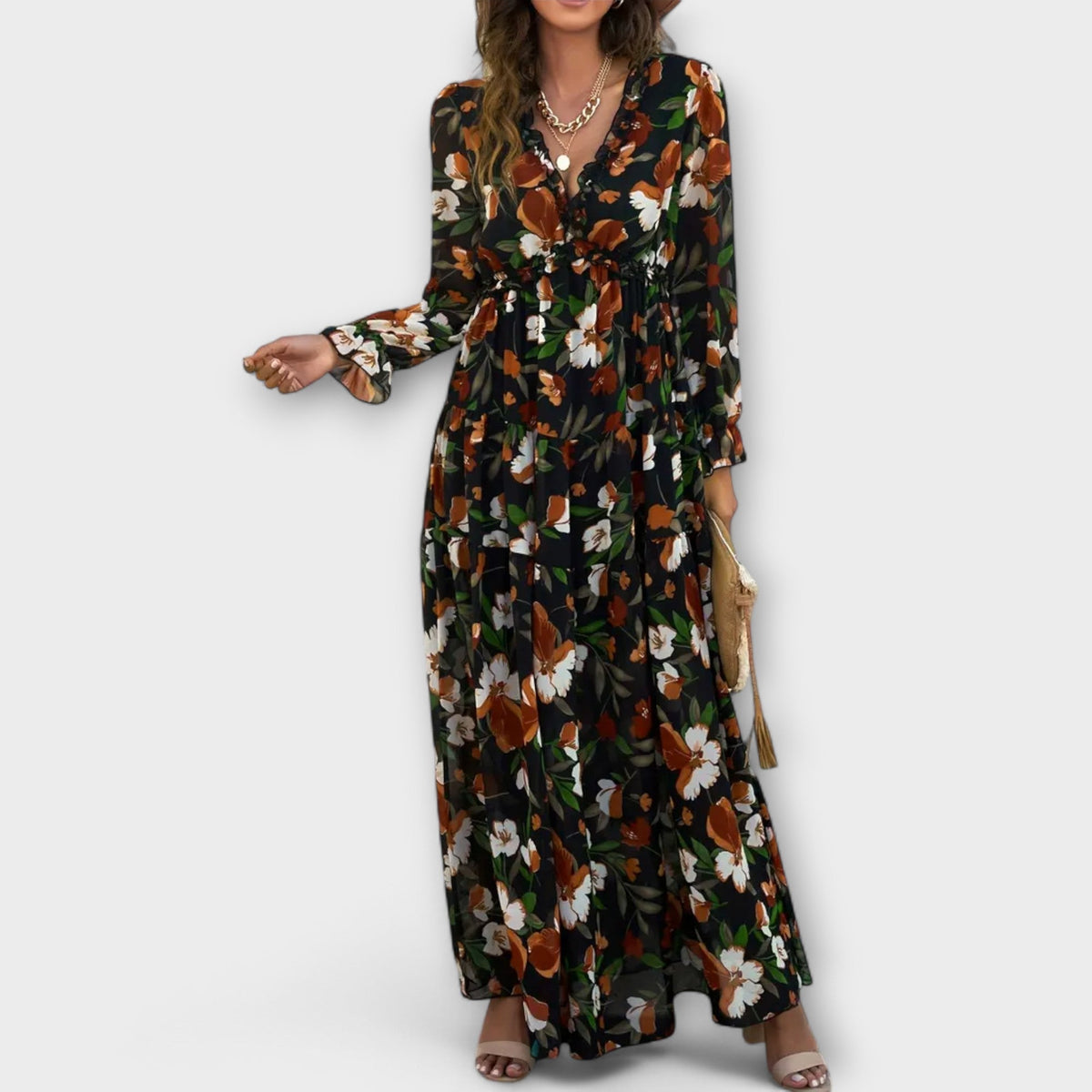 Ynah | Elegant Maxi Dress