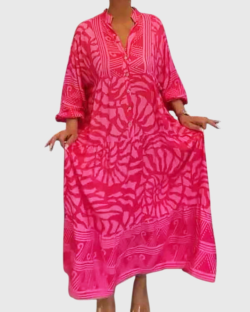 Mckinley | Maxi Dress With Elegant Print Image