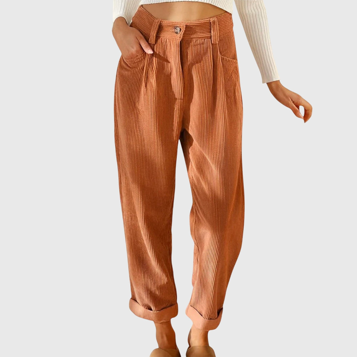 Jana - Modern Cord Trousers