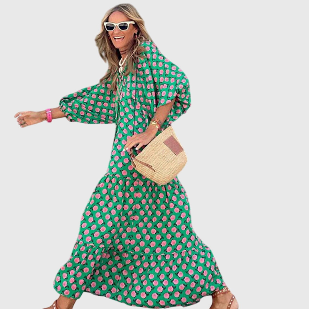 Sarah - Boho Maxi Dress