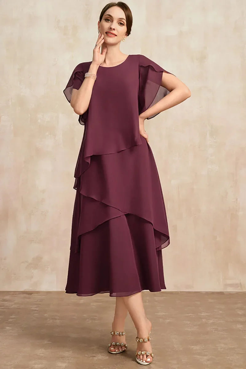 Olivia | Women’s Soft Classic Chiffon Dress Image
