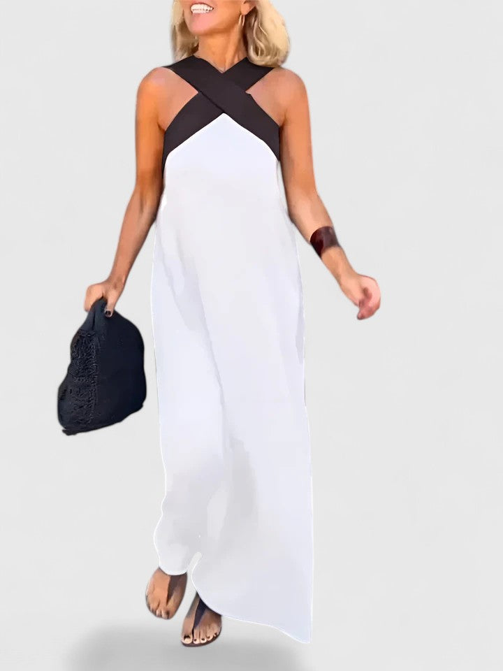 Evangeline | Elegant Crossback Dress Image