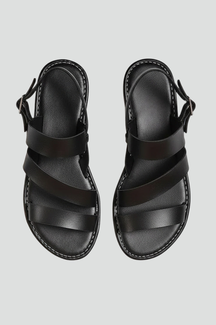 Makayla | Women’s Modern Flat Sandals with Back Strap