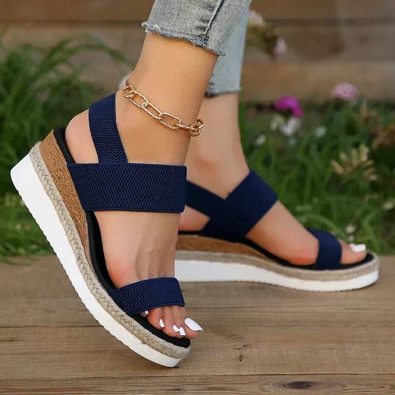 Melyora | Orthopaedic Platform Sandals Image