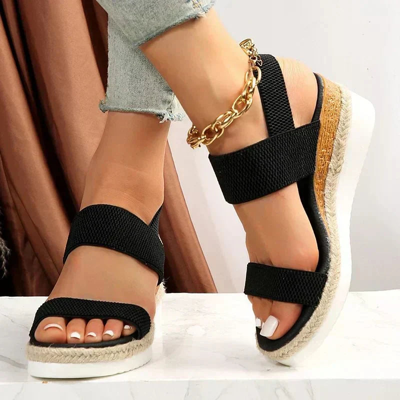 Melyora | Orthopaedic Platform Sandals Image