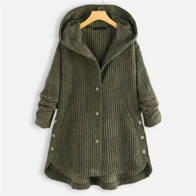 Niah - Cosy Hooded Coat Image