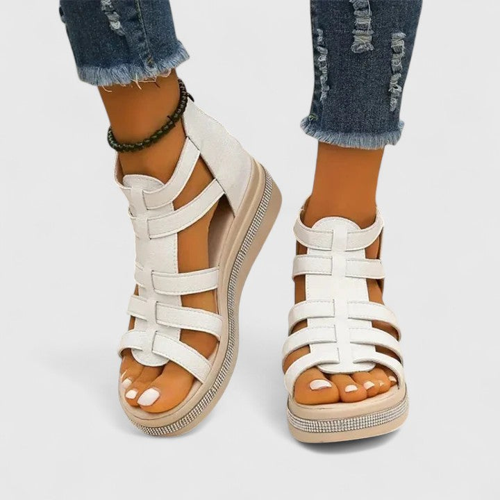 Kendall | Orthopaedic Strass Sandals Image