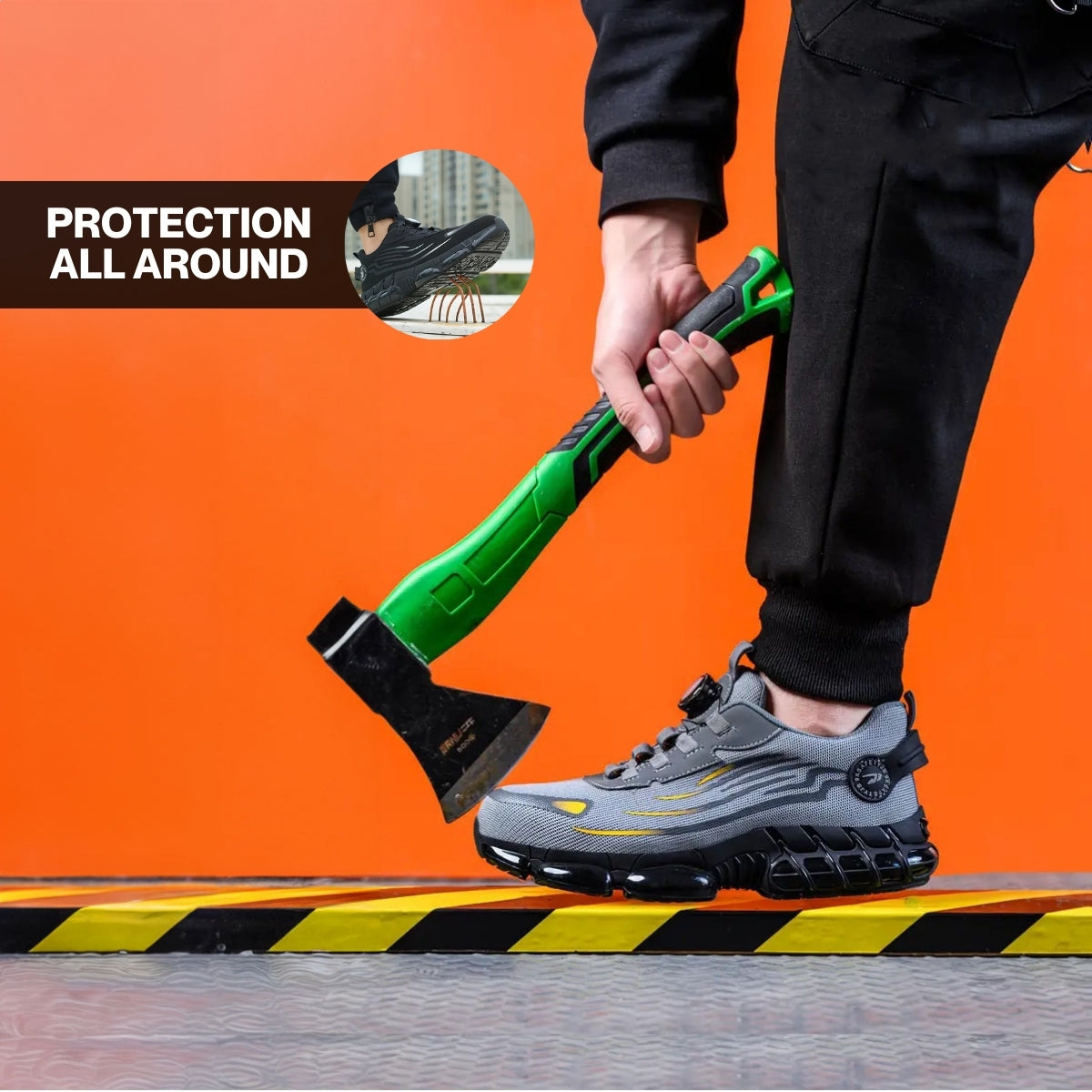 Steel Toe Safety Trainers with Twist Dial Lacing Image