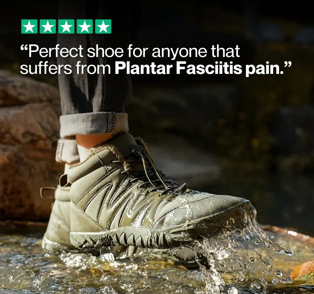 Water-Resistant Barefoot Boots, Faux Fur Lined Image