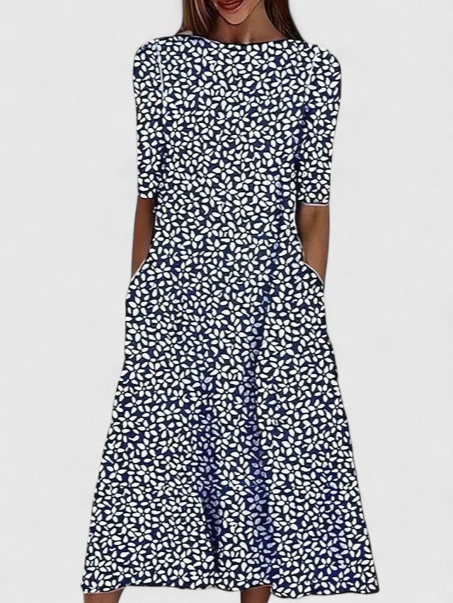 Karelieth | Sophisticated Midi Dress Image